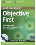 Objective First 3rd edition: Английски език - ниво В2 (книга за учителя + CD) - 1t