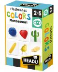 Образователни флаш карти Headu Montessori - Цветове - 1t