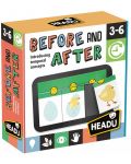 Образователна игра Headu Montessori - Преди и след - 1t