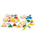 Образователен комплект Smart Baby - Конструктивни триъгълници, големи - 1t