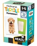 Образователни флаш карти Headu Montessori - Животни. с докосване - 1t