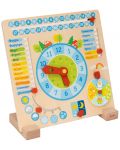 Образователна играчка Goki - Годишен календар на български език - 2t