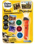 Образователна играчка Brainstorm - Фенерче с прожектор, Овчицата Шон - 1t