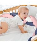 Обиколник за детско легло BabyJem - Розов - 3t