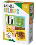 Образователна игра Headu Ecoplay - Цветовете на животните - 1t