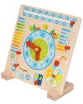 Образователна играчка Goki - Годишен календар на български език - 3t