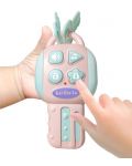 Образователна играчка Raya Toys - Ключ със звукови ефекти, розов - 2t