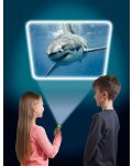 Образователна играчка Brainstorm - Фенерче с прожектор, Морски животни - 5t