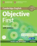 Objective First 4th Edition Workbook with Answers (учебна тетрадка с отговори и Аudio CD) - 1t