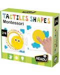 Образователна игра Headu Montessori - Тактилни форми - 1t