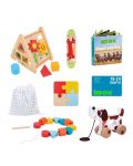 Образователен комплект Tooky Toy - Монтесори, 25 части - 2t