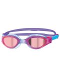 Очила за плуване Zoggs - Phantom Elite Mirror Jnr, лилави - 1t