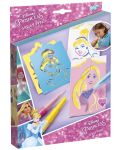 Творчески комплект Totum Disney Princess  - Оцвети сам, Шаблони на Дисни принцеси - 1t