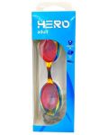 Очила за плуване HERO - Flash Mirror, черни - 3t