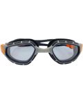 Очила за плуване HERO - Fit Senior, оранжеви/сиви - 3t