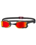 Очила за плуване Zoggs - Raptor HCB, червени - 1t