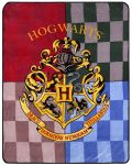 Одеяло Warner Bros. Movies: Harry Potter - Hogwarts - 1t