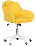 Офис кресло Carmen - 2014, жълто - 2t