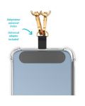 Огърлица за смартфон Zanae - Golden Globe, размер L, златиста - 3t