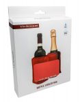 Охладител за бутилки с гел Vin Bouquet - Червен - 4t