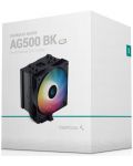 Охладител DeepCool - AG500 ARGB, 120 mm - 10t