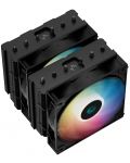 Охладител DeepCool - AG620 RGB, 2x 120 mm - 3t