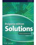 Solutions 3E Bulgaria Edition A1 Student's book (BG)  -  9 кл. - 1t