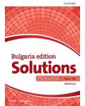 Тетрадка по английски език за 8. клас Solutions 3E Bulgaria ED A2 WB - 1t
