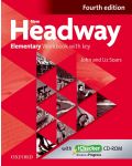 Headway, 4th Edition Elementary: Workbook and iChecker with Key.Тетрадка - 1t