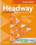 Headway 4th Edition Pre-Intermediate: Workbook without Key & iChecker CD Pack - 1t