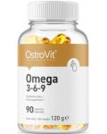 Omega 3-6-9, 90 капсули, OstroVit - 1t