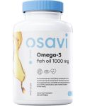 Omega-3 Fish Oil, 1000 mg, lemon, 120 гел капсули, Osavi - 1t