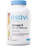Omega-3 Fish Oil, 1000 mg, 180 гел капсули, Osavi - 1t