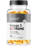 Omega 3 Extreme, 1000 mg, 90 капсули, OstroVit - 1t