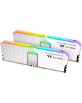 Оперативна памет Thermaltake - TOUGHRAM XG RGB, 32GB, DDR5, 7200MHz, бяла - 1t