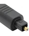 Оптичен кабел VCom - CV905, Toslink, 1.8m, черен - 2t