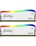 Оперативна памет Kingston - Fury Beast RGB SE, 32GB, DDR4, 3600MHz - 1t
