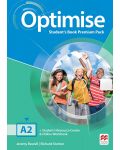 Optimise Level A2 Premium Pack Student's Book / Английски език - ниво A2: Учебник с код - 1t