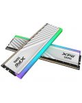 Оперативна памет Adata - XPG LANCER Blade RGB, 16GB, DDR5, 6000MHz, бяла - 1t