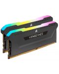 Оперативна памет Corsair - Vengeance RGB PRO, 16GB, DDR4, 3200MHz, черна - 1t