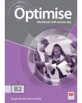 Optimise Level B2 Workbook with Key / Английски език - ниво B2: Учебна тетрадка с отговори - 1t