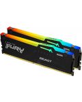Оперативна памет Kingston - Fury Beast RGB, 64GB, DDR5, 5600MHz - 1t