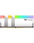 Оперативна памет Thermaltake - TOUGHRAM RGB, 32GB, DDR5, 6400MHz, бяла - 4t