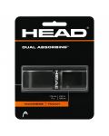 Основен грип за тенис ракета HEAD - Dual Absorbing, черен - 1t