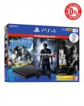 PlayStation 4 Slim 1TB - Hits Bundle + Horizon Zero Dawn + Uncharted 4: A Thief's End + The Last Of Us - 1t