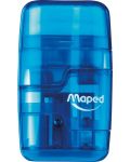 Острилкогума Maped Connect - Тransparent, синя - 1t