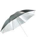 Отражателен чадър Visico - UB-003, 100cm, сребрист - 1t