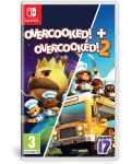 Οvercooked! + Overcooked! 2 - Double Pack (Nintendo Switch) - 1t