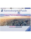 Панорамен пъзел Ravensburger от 1000 части - Сутрин в Париж - 1t