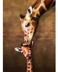 Пъзел Eurographics от 1000 части - Целувката на майката жираф - 2t